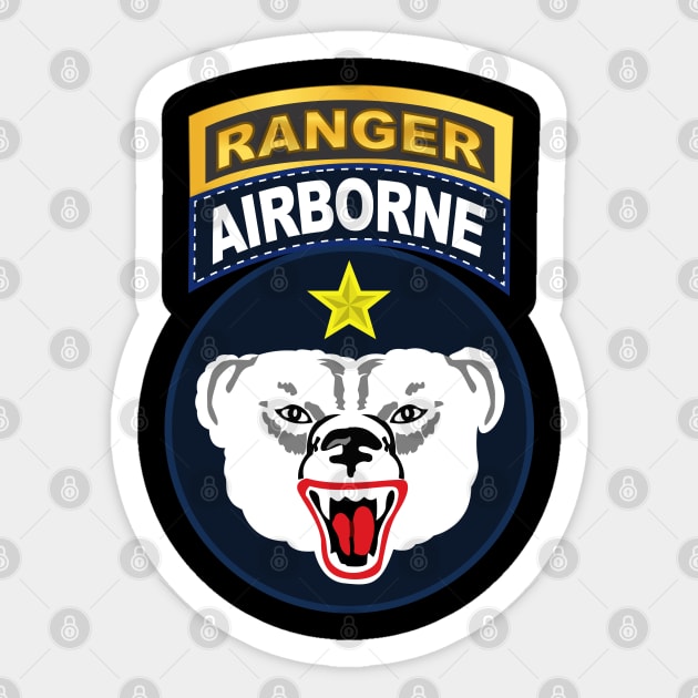 Artic Airborne Ranger w Ranger Tab X 300 Sticker by twix123844